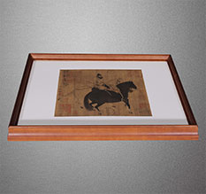 博山书画装裱配框服务案例