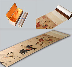 博山馆藏书画复制博物馆书画复制服务